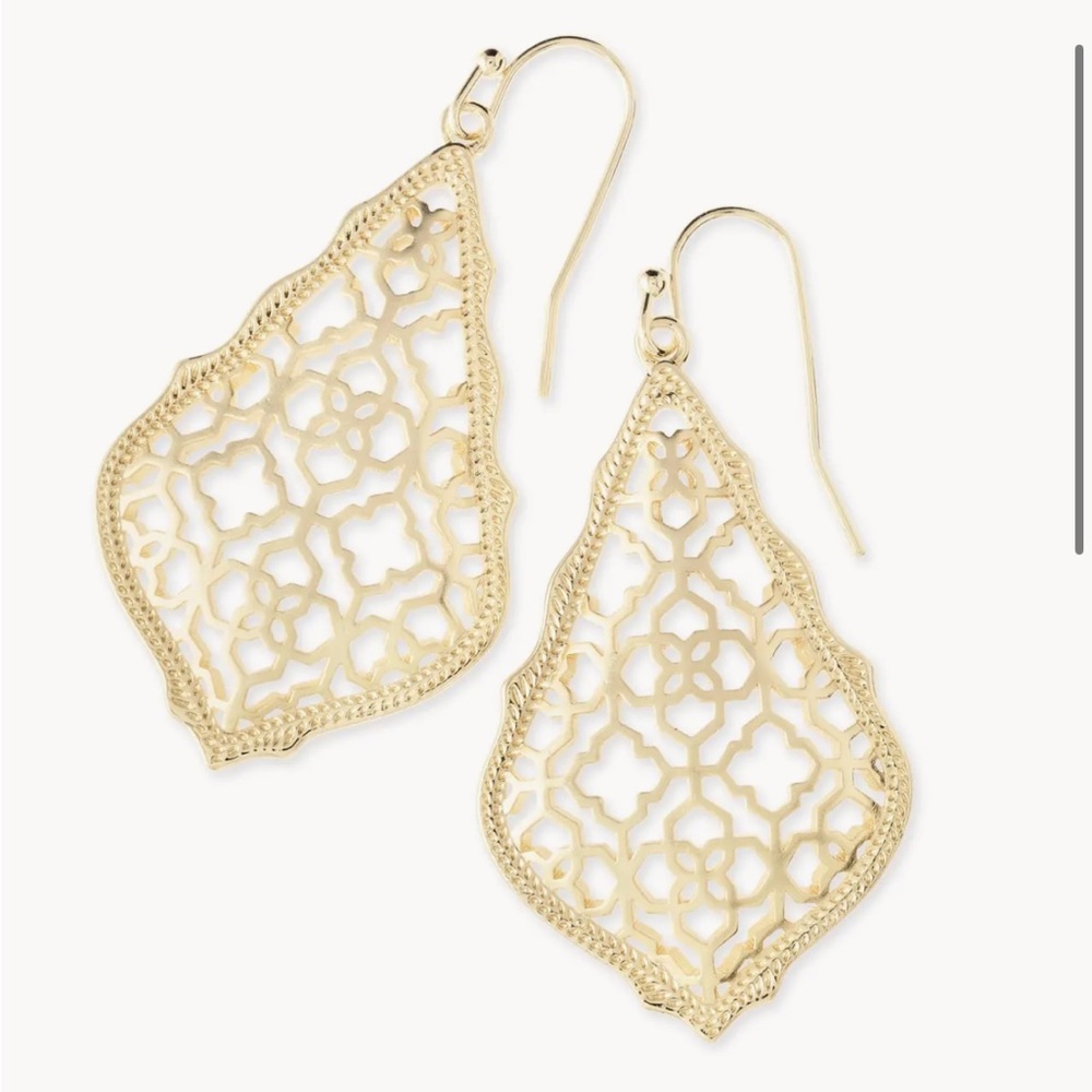Kendra Scott Addie Gold Drop Earrings